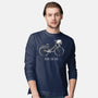 Bike Skeleton-Mens-Long Sleeved-Tee-tobefonseca