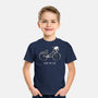 Bike Skeleton-Youth-Basic-Tee-tobefonseca