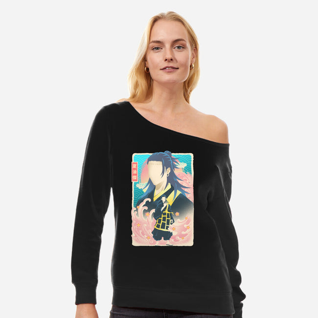 Musha-e Geto-Womens-Off Shoulder-Sweatshirt-hypertwenty