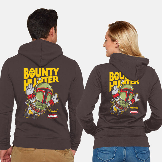 Super Hunter-Unisex-Zip-Up-Sweatshirt-arace