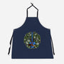 A Warrior In The Forest-Unisex-Kitchen-Apron-rmatix