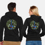 A Warrior In The Forest-Unisex-Zip-Up-Sweatshirt-rmatix