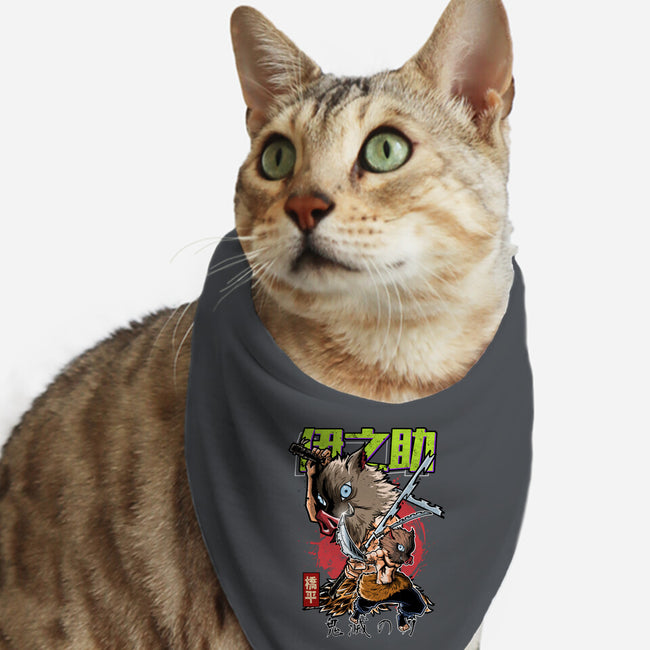 The Inosuke Blades-Cat-Bandana-Pet Collar-Diego Oliver