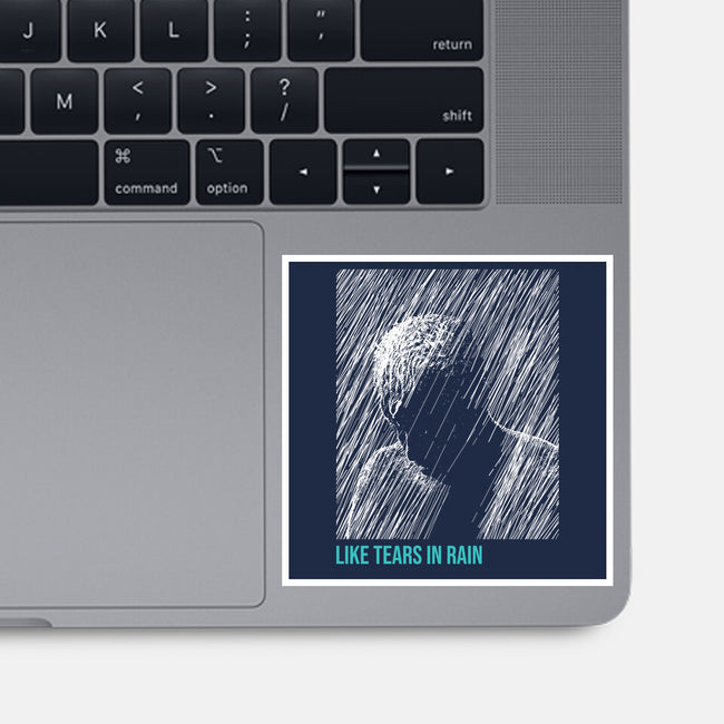 Like Tears In Rain-None-Glossy-Sticker-Tronyx79