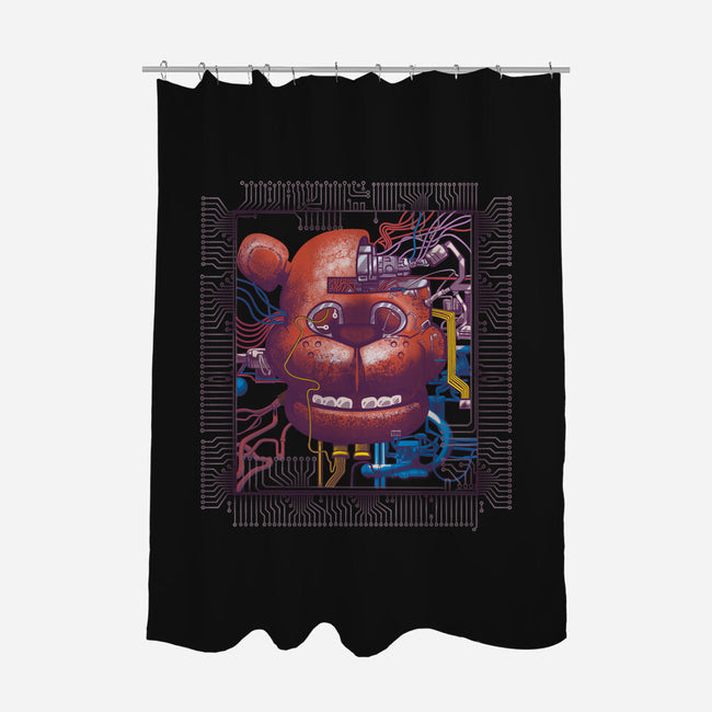 Freddy Machine-None-Polyester-Shower Curtain-Samuel