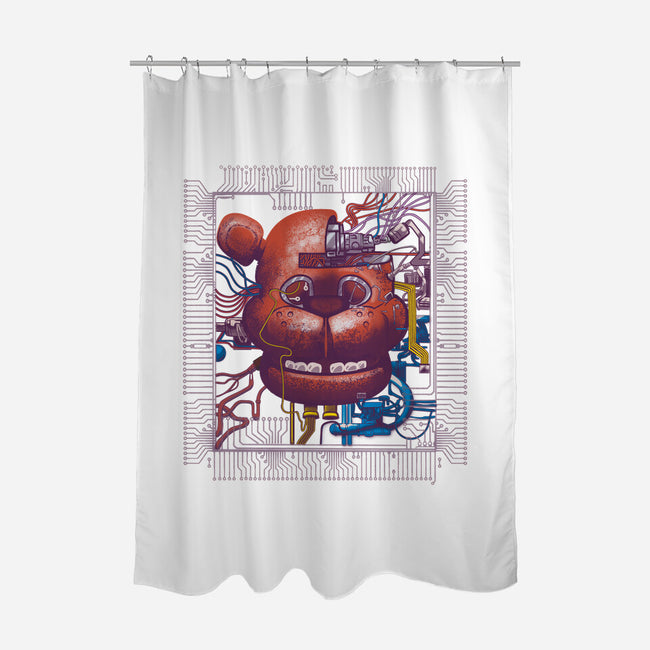 Freddy Machine-None-Polyester-Shower Curtain-Samuel