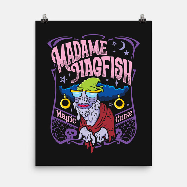 Madame Hagfish-None-Matte-Poster-arace