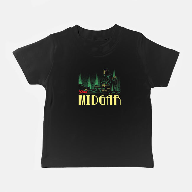 Visit Midgar-Baby-Basic-Tee-arace