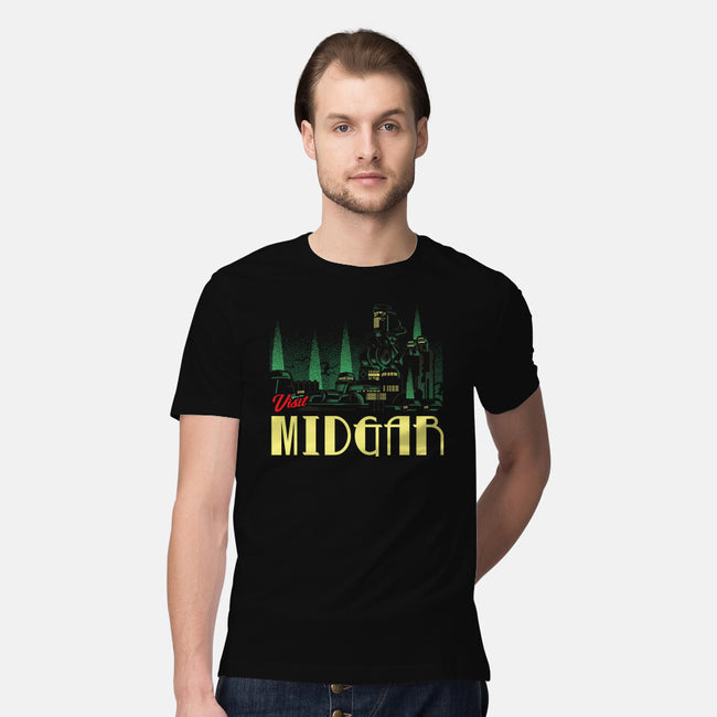 Visit Midgar-Mens-Premium-Tee-arace