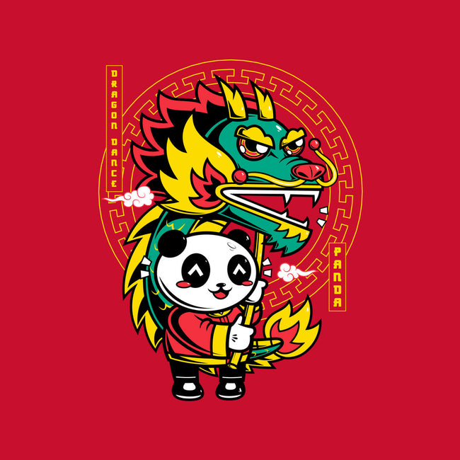 Dragon Dance Panda-None-Polyester-Shower Curtain-krisren28