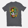 Dragon Dance Panda-Womens-Fitted-Tee-krisren28