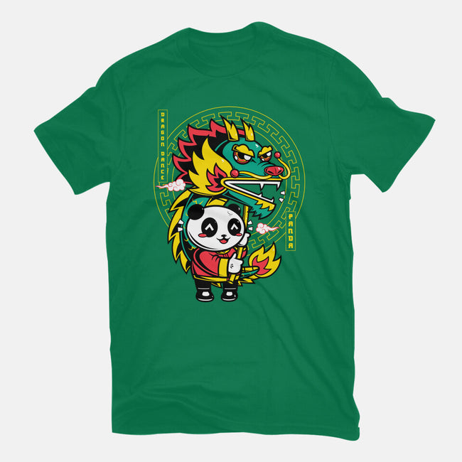 Dragon Dance Panda-Mens-Basic-Tee-krisren28