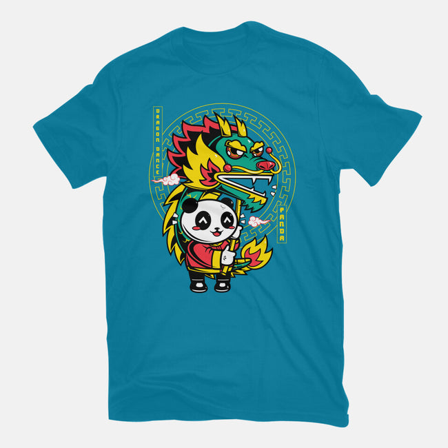 Dragon Dance Panda-Mens-Basic-Tee-krisren28