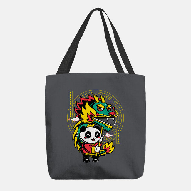 Dragon Dance Panda-None-Basic Tote-Bag-krisren28