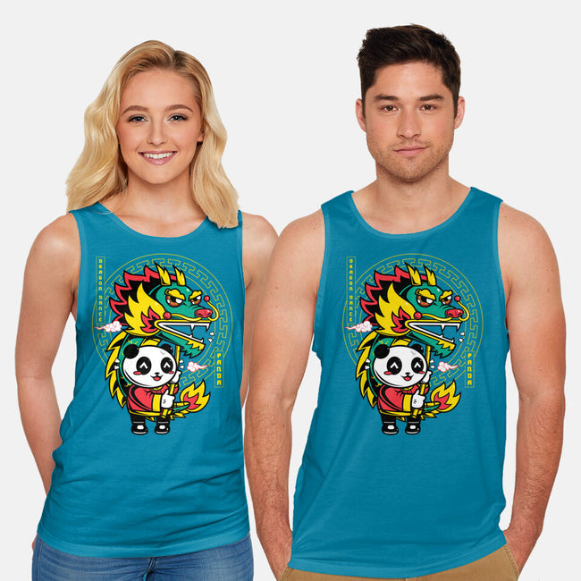 Dragon Dance Panda-Unisex-Basic-Tank-krisren28