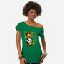 Dragon Dance Panda-Womens-Off Shoulder-Tee-krisren28