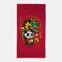 Dragon Dance Panda-None-Beach-Towel-krisren28