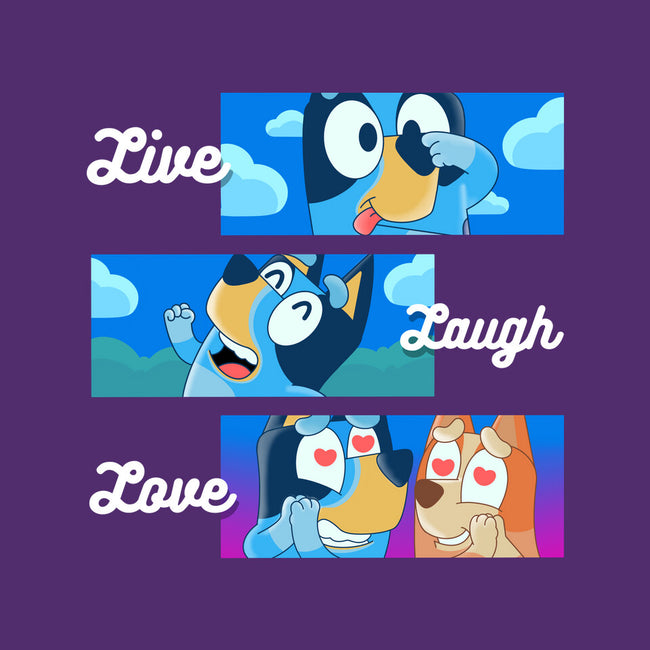 Live Laugh Love Bluey-Womens-Racerback-Tank-Tri haryadi