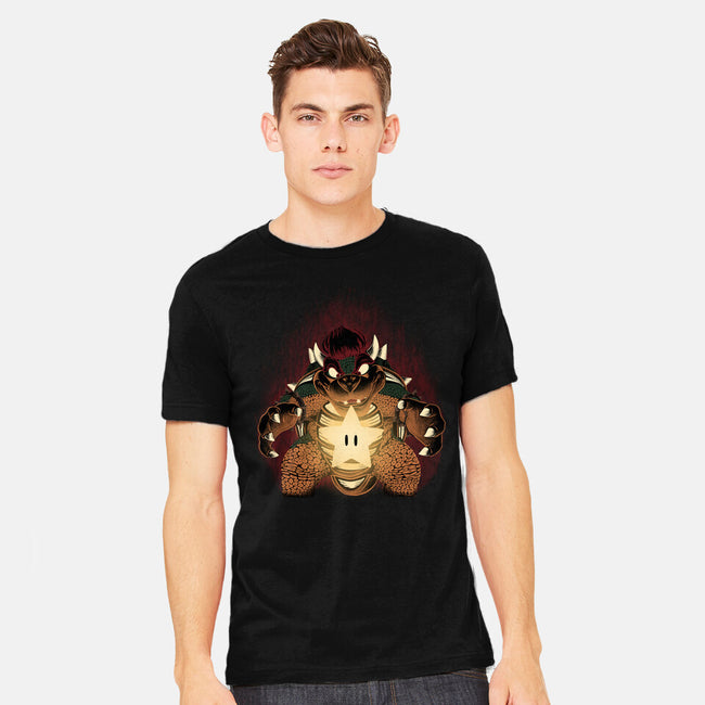 Bowser Star-Mens-Heavyweight-Tee-rmatix