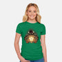 Bowser Star-Womens-Fitted-Tee-rmatix