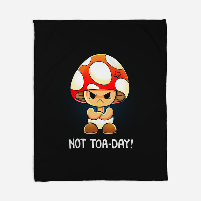 Not Happening Toaday-None-Fleece-Blanket-Vallina84