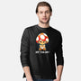 Not Happening Toaday-Mens-Long Sleeved-Tee-Vallina84