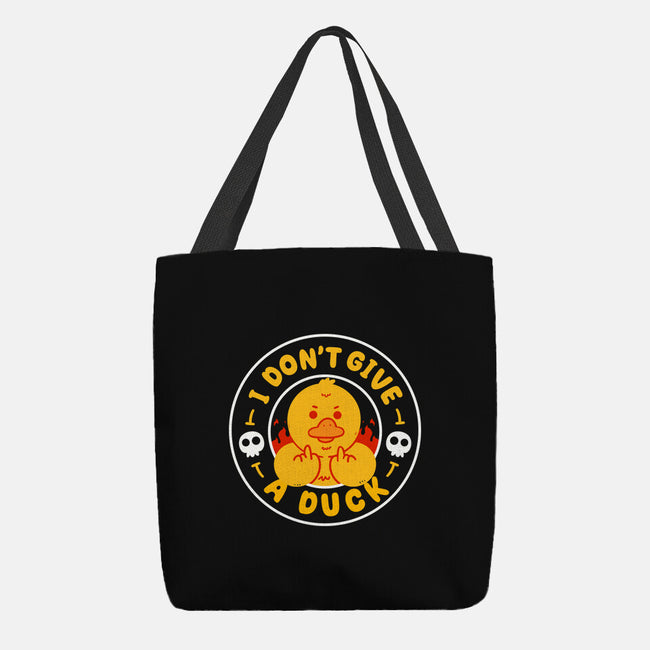 I Don’t Give A Duck-None-Basic Tote-Bag-Tri haryadi