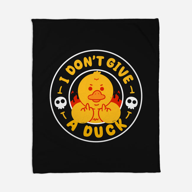 I Don’t Give A Duck-None-Fleece-Blanket-Tri haryadi