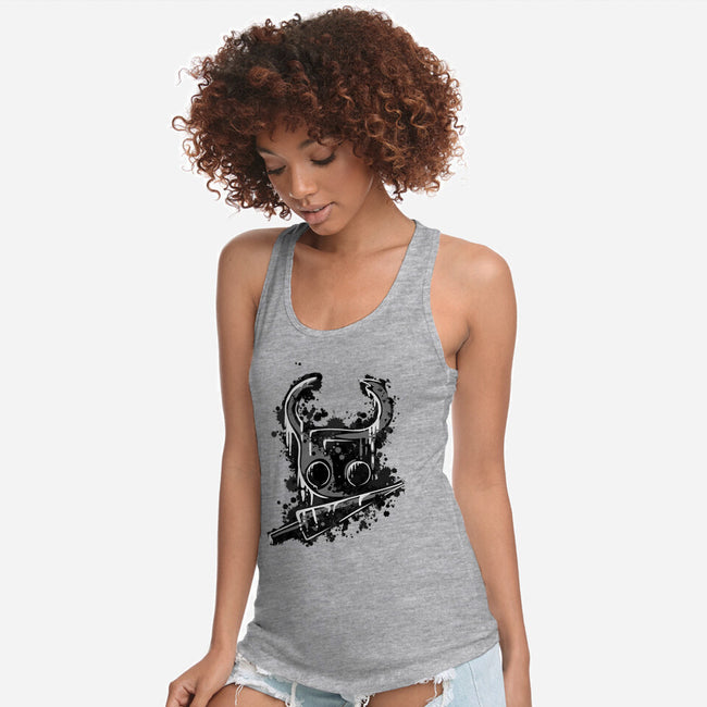 Look At My Nail-Womens-Racerback-Tank-nickzzarto