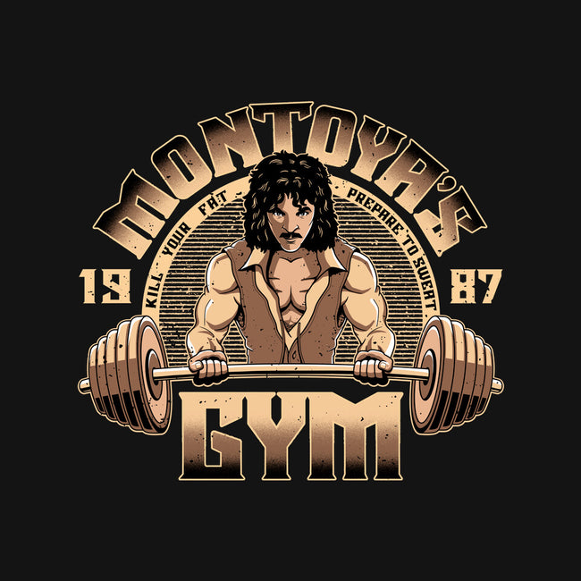 Montoya's Gym-None-Glossy-Sticker-retrodivision