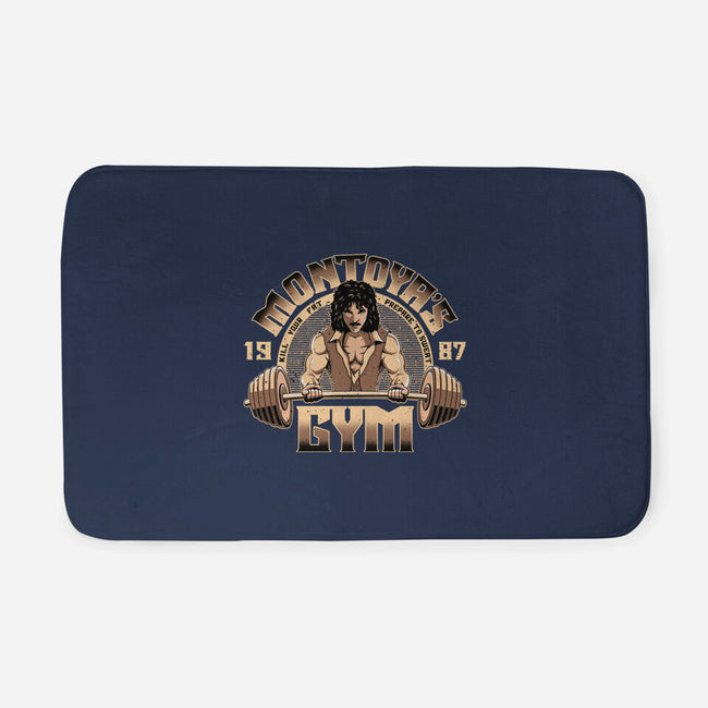 Montoya's Gym-None-Memory Foam-Bath Mat-retrodivision