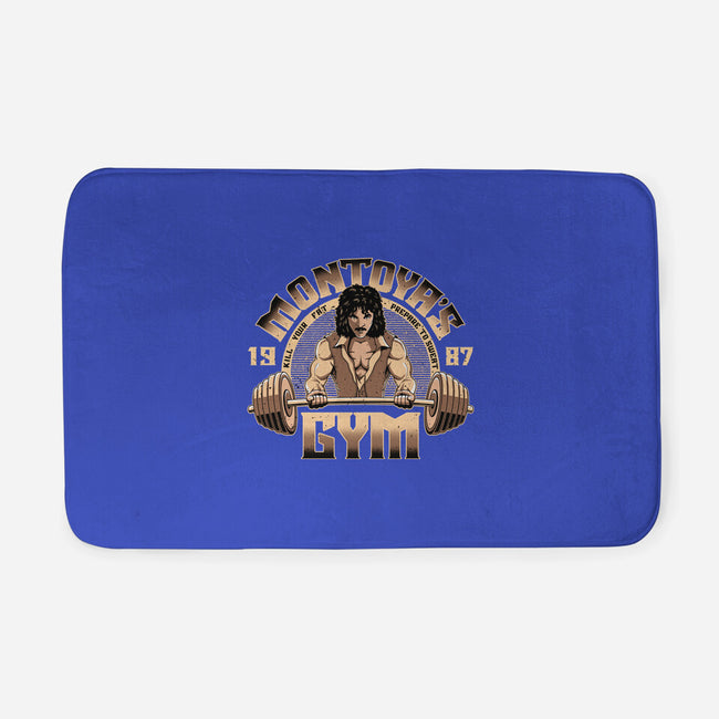 Montoya's Gym-None-Memory Foam-Bath Mat-retrodivision