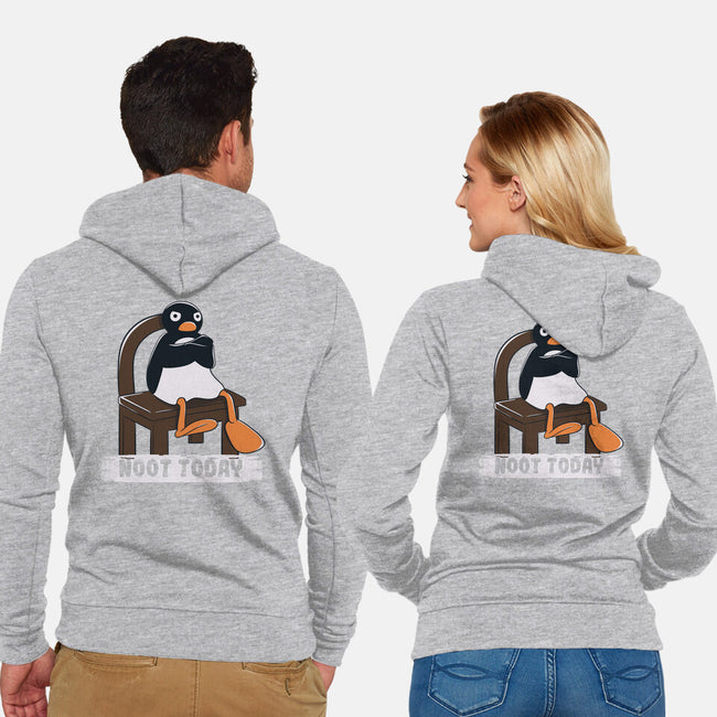 Noot Today-Unisex-Zip-Up-Sweatshirt-Claudia