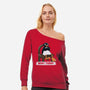 Noot Today-Womens-Off Shoulder-Sweatshirt-Claudia