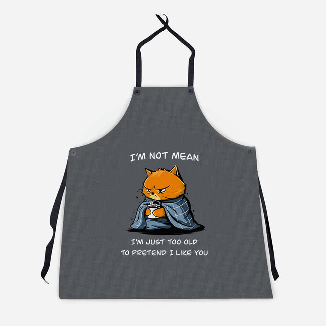 I'm Just Too Old-Unisex-Kitchen-Apron-fanfabio