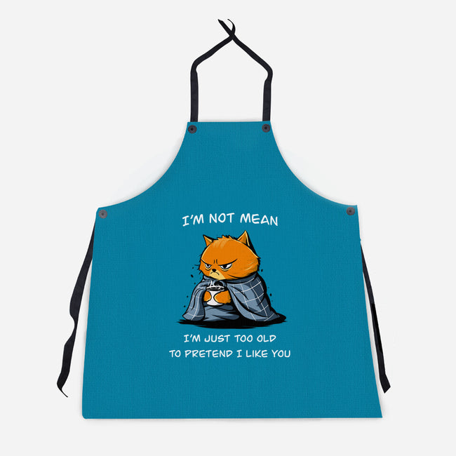 I'm Just Too Old-Unisex-Kitchen-Apron-fanfabio