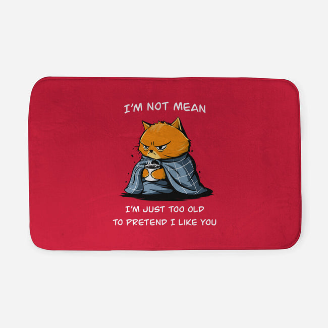 I'm Just Too Old-None-Memory Foam-Bath Mat-fanfabio