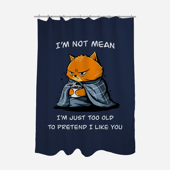 I'm Just Too Old-None-Polyester-Shower Curtain-fanfabio