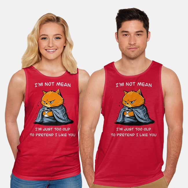 I'm Just Too Old-Unisex-Basic-Tank-fanfabio