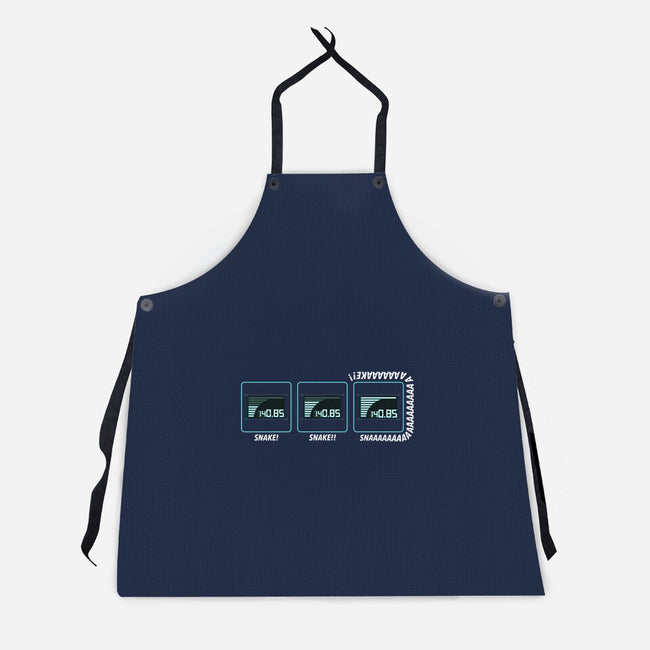 Missing Snake-Unisex-Kitchen-Apron-rocketman_art