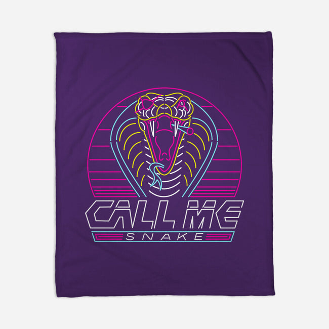 Call Me Snake-None-Fleece-Blanket-rocketman_art