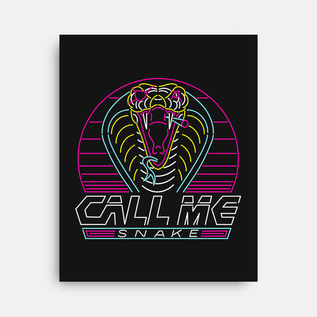 Call Me Snake-None-Stretched-Canvas-rocketman_art