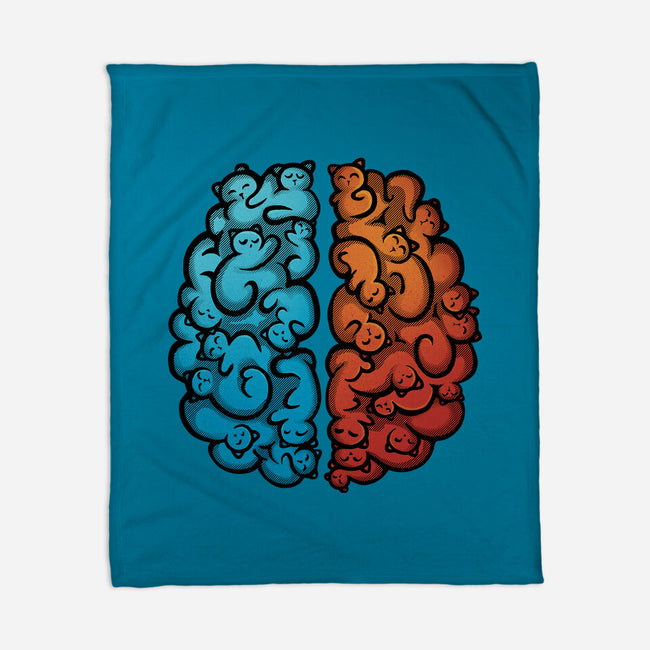 Cats In My Mind-None-Fleece-Blanket-erion_designs