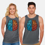 Cats In My Mind-Unisex-Basic-Tank-erion_designs