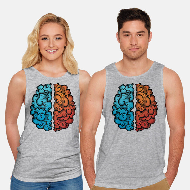 Cats In My Mind-Unisex-Basic-Tank-erion_designs