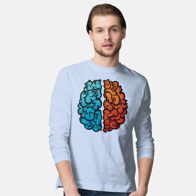 Cats In My Mind-Mens-Long Sleeved-Tee-erion_designs