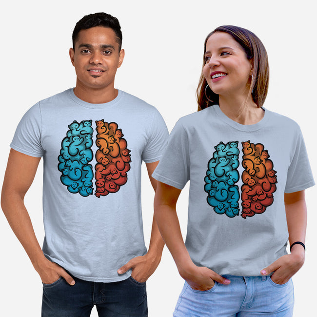 Cats In My Mind-Unisex-Basic-Tee-erion_designs