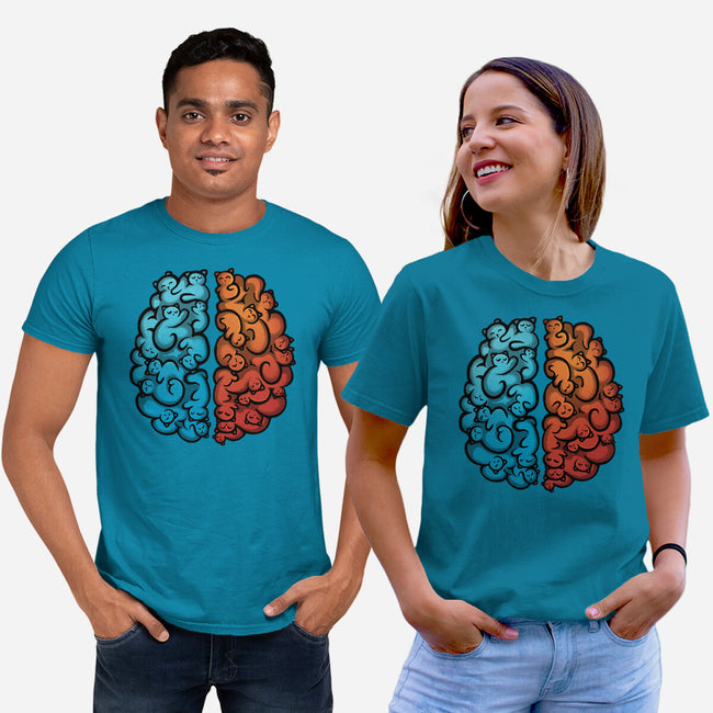 Cats In My Mind-Unisex-Basic-Tee-erion_designs