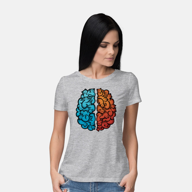 Cats In My Mind-Womens-Basic-Tee-erion_designs