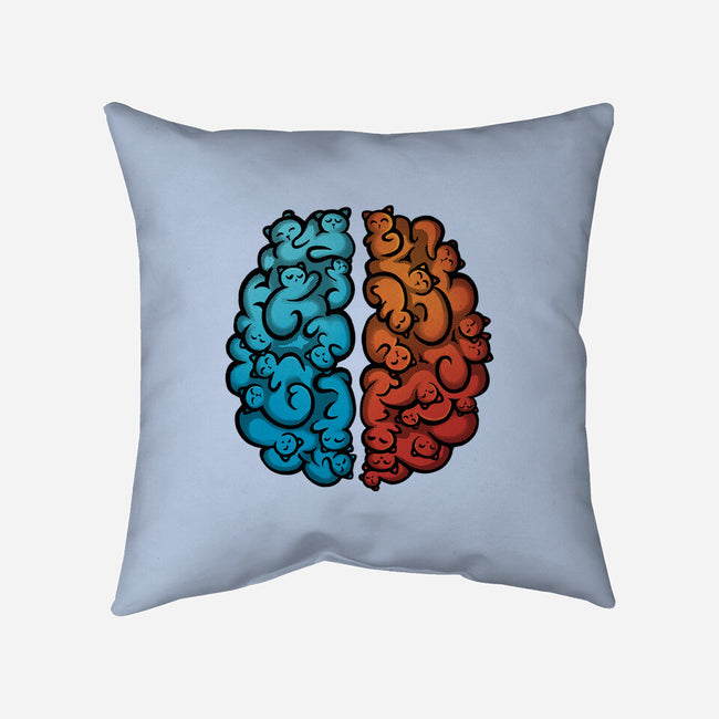 Cats In My Mind-None-Removable Cover-Throw Pillow-erion_designs